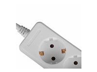 LINDY Mains 6 way gang socket