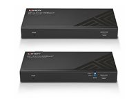 LINDY - transmitter and receiver - KVM / audio / serial / infrared extender - HDBaseT