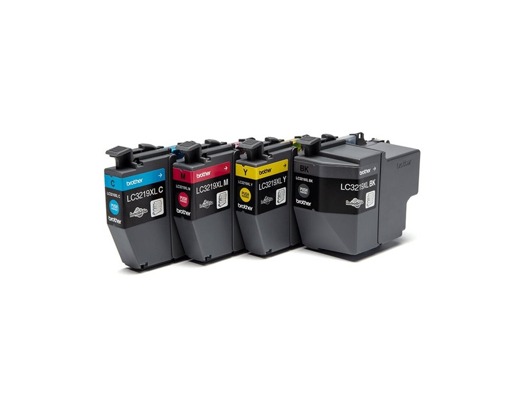 Pack de 4 cartouches d'encre LC3219XL 4 couleurs