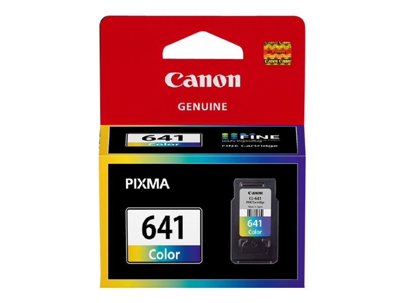 Canon CL-641 colour (cyan magenta yellow) original ink Product shot Front 79500