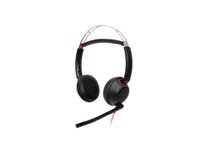 HP Poly Blackwire 5220 - Headset - on-ear - wired - USB-C, 3.5 mm jack, USB-A - black - Certified for Skype for Business, Cisco Jabber Certified, Avaya Certified, Certified for Microsoft Teams, Zoom Certified, UC certified, Works With Chromebook Certified