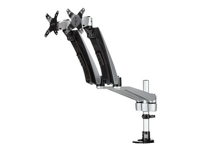 StarTech.com Desk Mount Dual Monitor Arm - Full Motion Articulating Arms -  Premium Dual Monitor Stand - For up to 30 (19.8lb/9kg) VESA Mount Monitors  - Tool-less Assembly - Steel & Aluminum