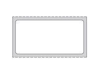 PDC Healthcare Paper permanent adhesive white 