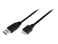 LogiLink USB 3.0 USB-kabel 1m
