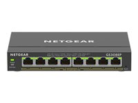NETGEAR Plus GS308EP - switch - 8 ports - smart