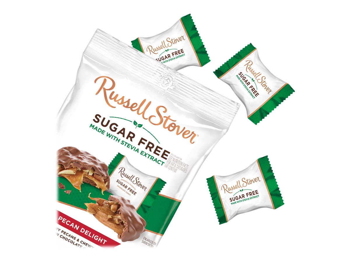 Russel Stover Sugar Free Pecan Delight Chocolate Candy 85g