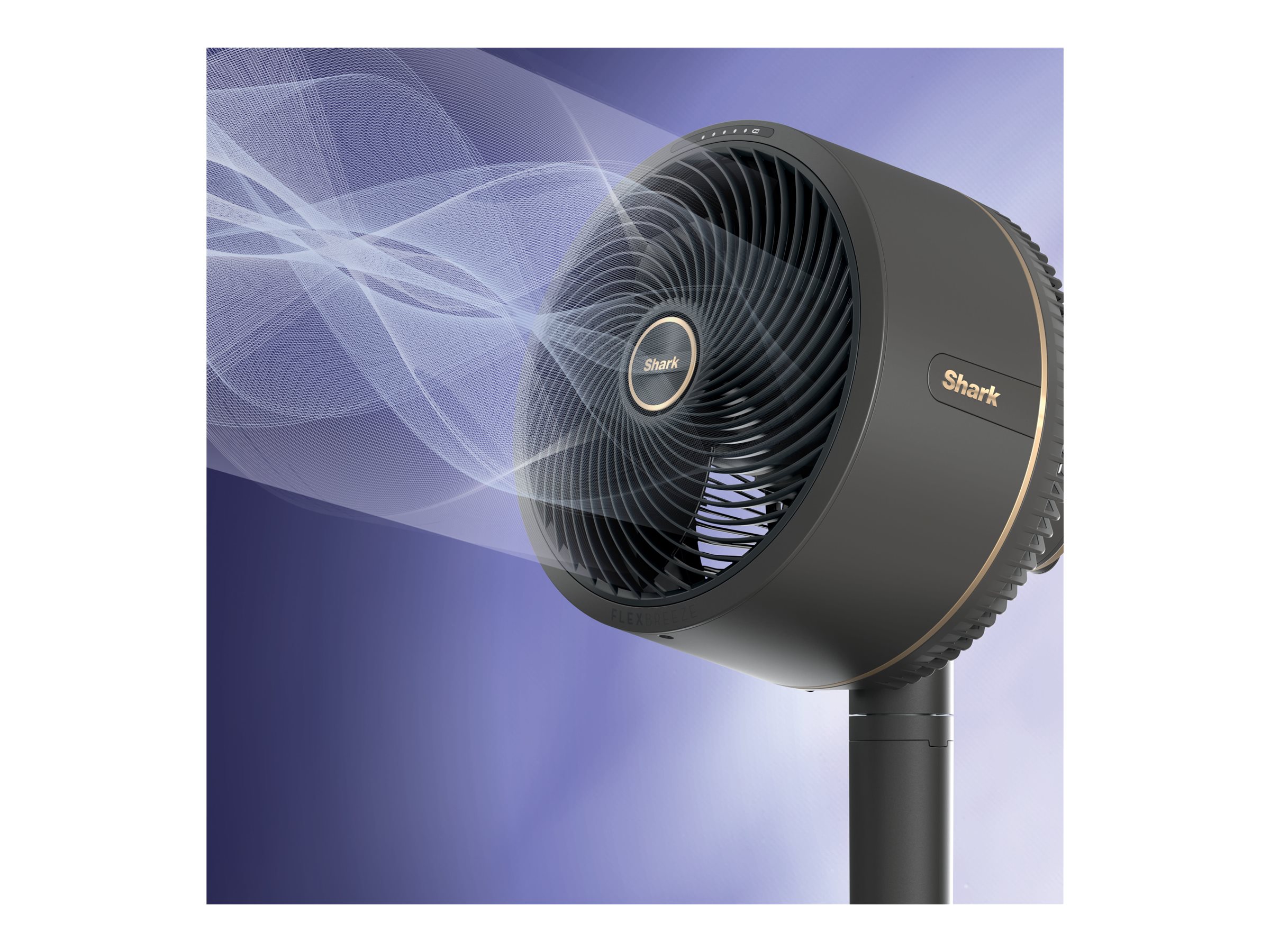 Shark Flexbreeze Fan - Grey - FA222C