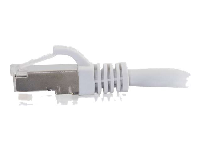 C2G Cat6a Booted Shielded (STP) Network Patch Cable - patch kabel - 2 m - bílá – foto 3