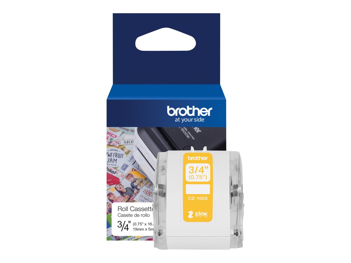Brother CZ-1003 - nepřetržité štítky - 1 role - Role (1,9 cm x 5 m) – foto 4