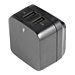 StarTech.com 2 Port USB Wall Charger, 17W Wall Charger Hub (2.4A & 1A port), Dual Port USB-A Power Adapter, Portable/Travel USB Adapter to Charge Multiple Devices, For Phones/Tablets