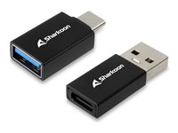 Sharkoon OfficePal USB-adaptersæt Sort