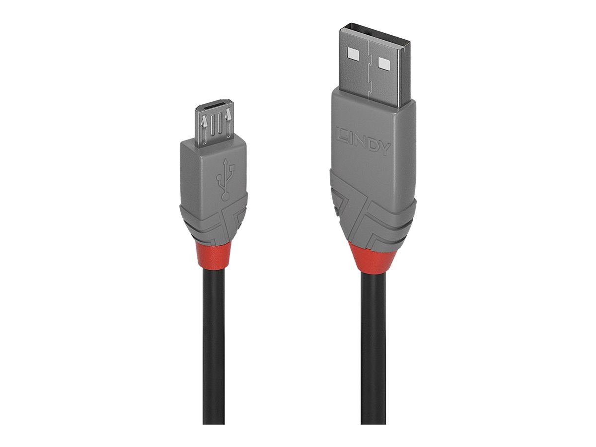 C ble USB 2.0 type A vers Micro-B, Anthra Line, 5m