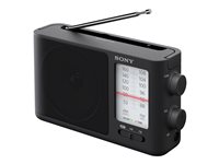 Sony ICF-506 Privat radio Sort