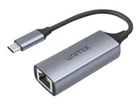 Unitek Netværksadapter USB-C 3.1 Gen 1 1Gbps Kabling