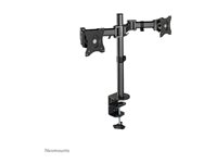 NEOMOUNTS Flat Desk Mount 2 screens Blk
