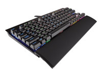 CORSAIR Gaming K65 RGB RAPIDFIRE Compact Mechanical Tastatur Mekanisk RGB Kabling Tysk
