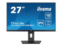 iiyama ProLite XUB2793QSU-B6 27' 2560 x 1440 (2K) HDMI DisplayPort 100Hz Pivot Skærm