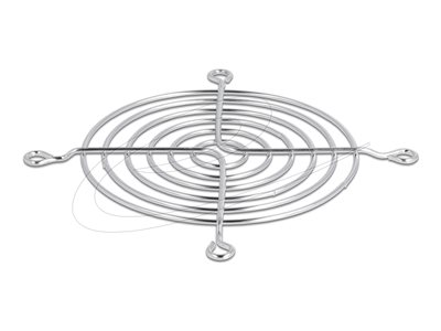 DELOCK Luftergitter 92 x 92mm silber