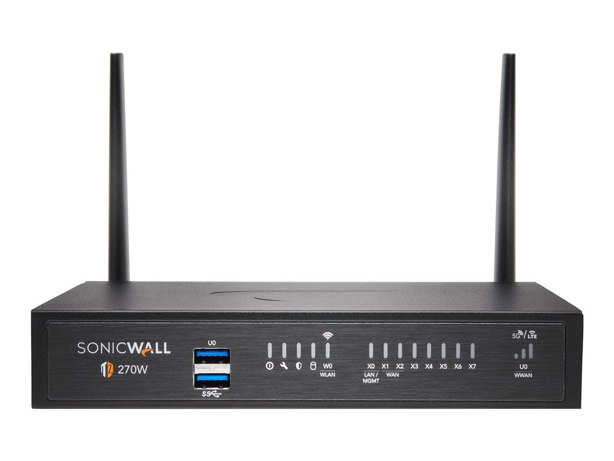 SonicWall TZ270W - Advanced Edition - bezpečnostní zařízení - Wi-Fi 5 – foto 2