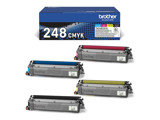 BROTHER TN248CMYK Toner Value Pack TN248VAL