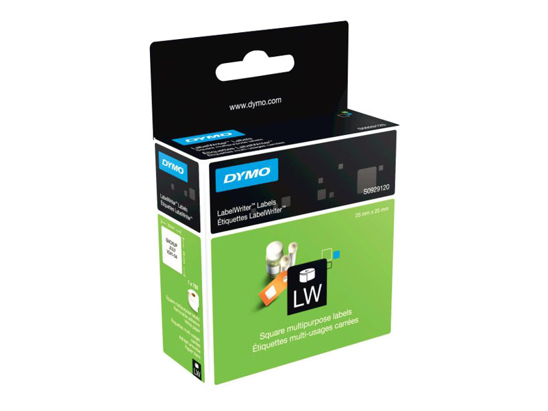DYMO Square Multipurpose Labels multi-purpose Package view Left-angle 79475
