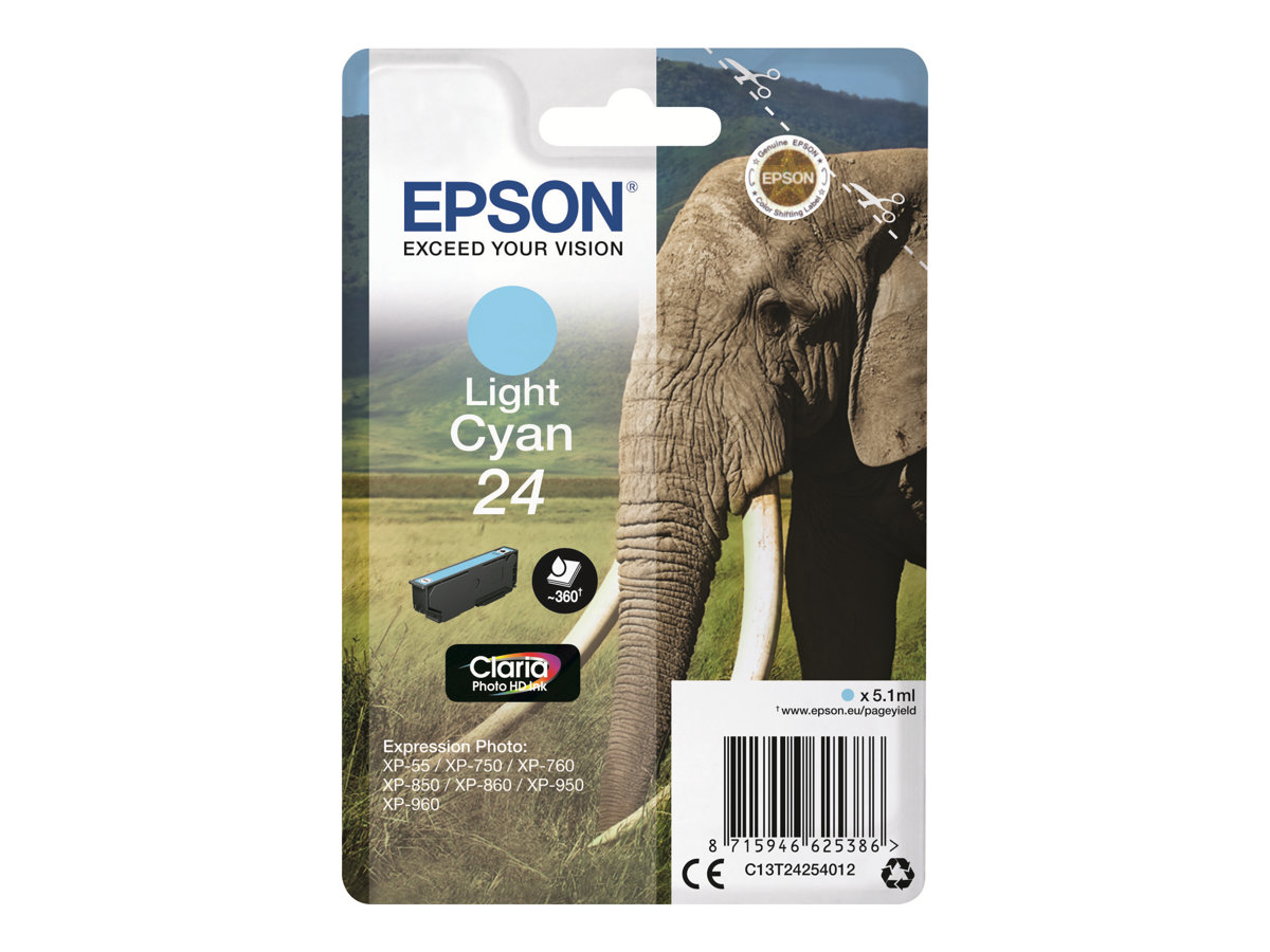 Epson 24 - 5.1 ml - cián...