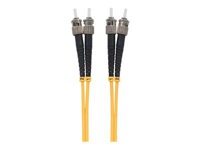 FIBER OPTIC PATCH CABLE, DUPLEX, SINGLE-MODE