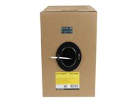 Startech 1000 ft Bulk Roll of White CMR Cat5e Solid UTP Riser Cable - Cat 5e Riser Cable - Cat.5e CMR Ethernet Cable - 24 AWG