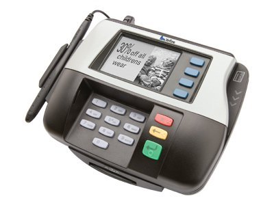 VeriFone MX 830 Signature terminal with magnetic card reader wired Eth