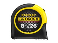 Stanley FatMax BladeArmor - tape measure - 8 m / 26 in