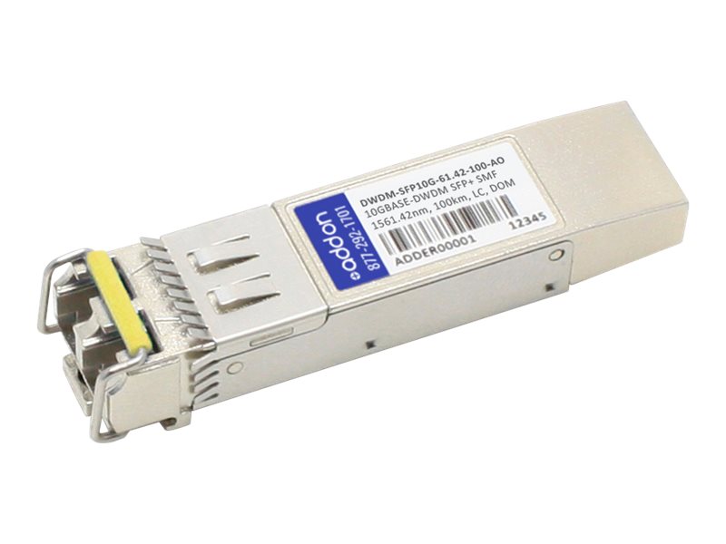 AddOn - SFP+ transceiver module (equivalent to: Cisco DWDM-SFP10G-61.42)