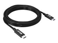 Club 3D USB4 Gen3x2 USB Type-C kabel 3m Sort