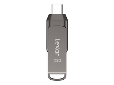 LEXAR, 128GB JUMPDRIVE, D400, USB 3.1 FLASH DRIVE