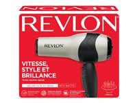 Revlon Hairdryer - Matt Silver/Black - RV473F