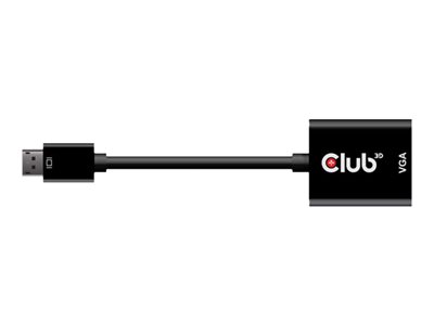 Club 3D - Adapter - DisplayPort (M) to HD-15 (VGA) (F)