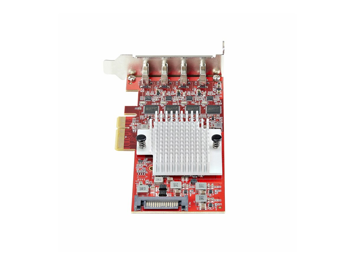 StarTech.com 4-Port USB Type-C PCIe Card, USB-C 10Gb, 4x Controllers, TAA - USB adaptér - PCIe 3.0 x4 - USB-C 3.2 Gen 2 x 4 - kompatibilní s TAA – foto 9