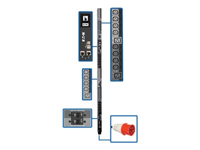 Eaton 23kW 220-240V 3PH Switched PDU
