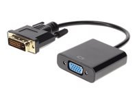 AddOn 5 Pack 8in DVI-D to VGA Adapter Cable