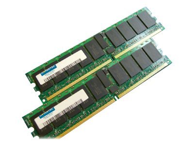 Image of Hypertec Legacy - DDR2 - kit - 4 GB: 2 x 2 GB - DIMM 240-pin - 400 MHz / PC2-3200 - registered