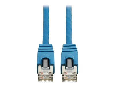 Eaton Tripp Lite Series Cat8 40G Snagless SSTP Ethernet Cable (RJ45 M/M), PoE, LSZH, Blue, 15 m (49.2 ft.)