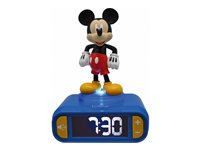 Lexibook Mickey Mouse Alarmur Sort Blå Rød