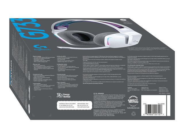 LOGI G733 Wireless LightSpeed RGB 981-000883