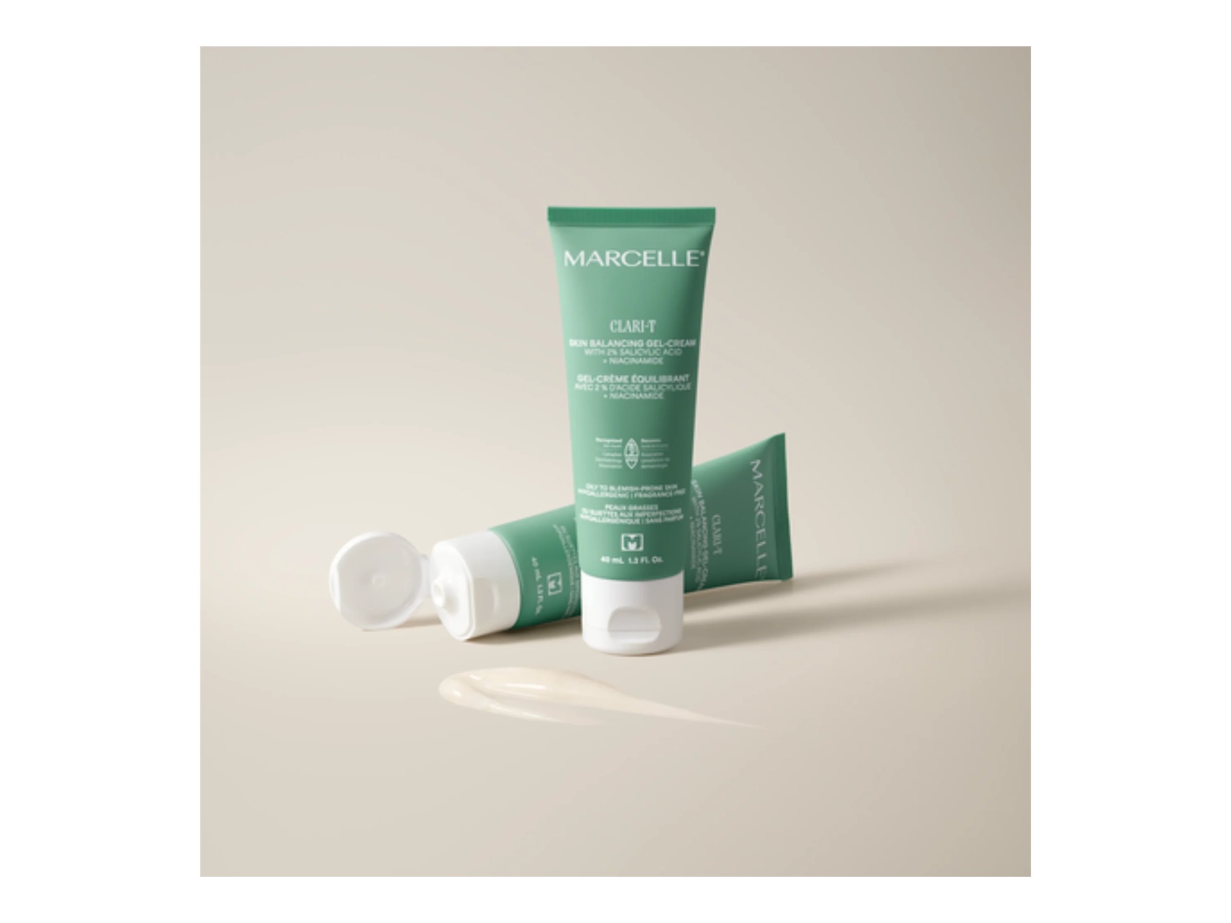 Marcelle Clari-T Skin Balancing Gel-Cream - 40ml