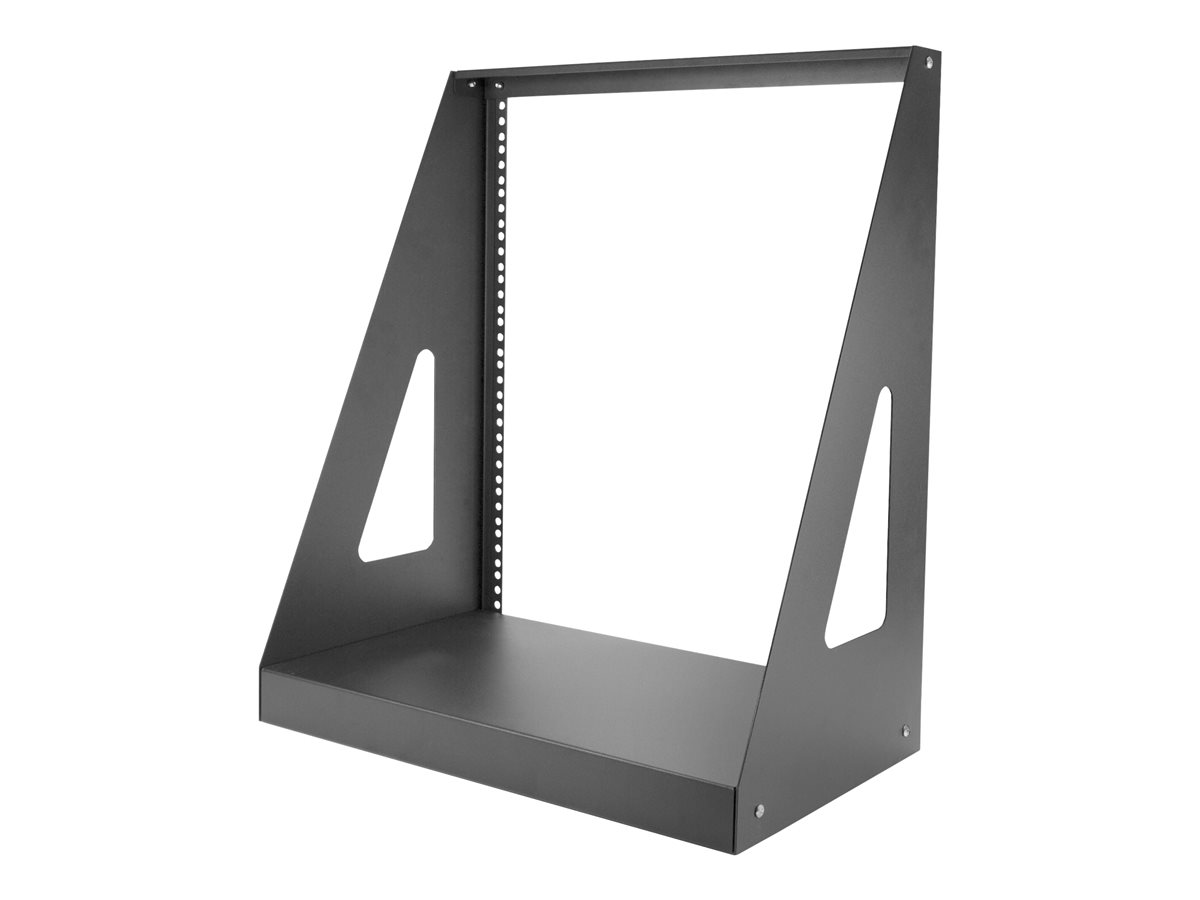 StarTech.com 12U Heavy Duty 2 Post Open Frame Network Rack - 350lbs - 19" Free Standing Desktop Rack for Computer, AV, Media, IT Equipment (2POSTRACK12) - rozvaděč stojanový - 12U – foto 4