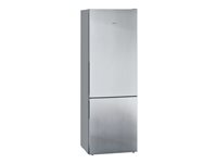 Siemens iQ300 KG49EAICA Køleskab/fryser Bund-fryser Rustfrit stål