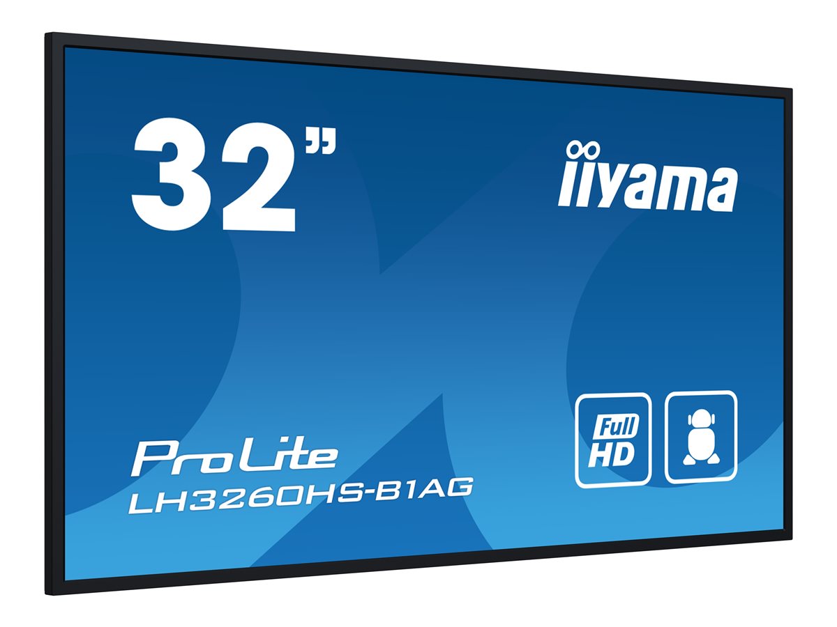 iiyama ProLite LH3260HS-B1AG 32" Třída (31.5" zobrazitelný) displej LCD s LED podsvícením - Full HD - pro digital signage – foto 4