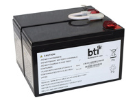 BTI - Batterie d'onduleur (équivalent à : APC APCRBC133) - Sealed Lead Acid (SLA) (Acide de plomb scellé)