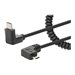 USB-C to Micro-USB Cable, 1m, Male to Male, Black,