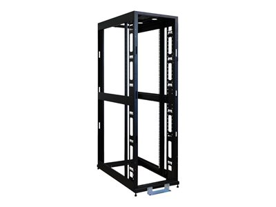 Tripp Lite 48U 4-Post Open Frame Rack Cabinet Square Holes 3000lb Capacity