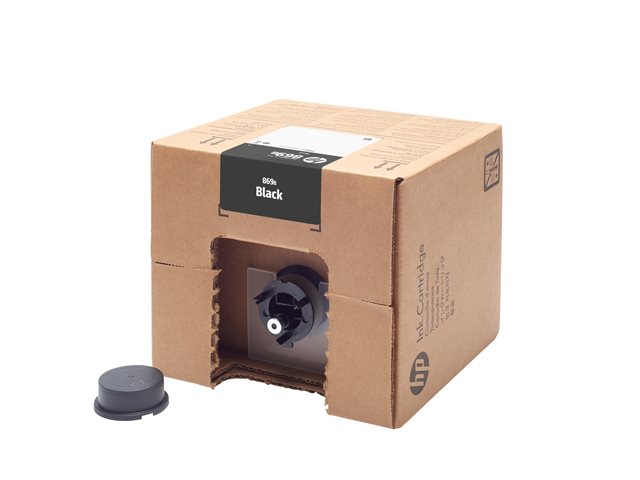 HP 869 3L Black PageWide XL Pro Ink Cart 1XA90A